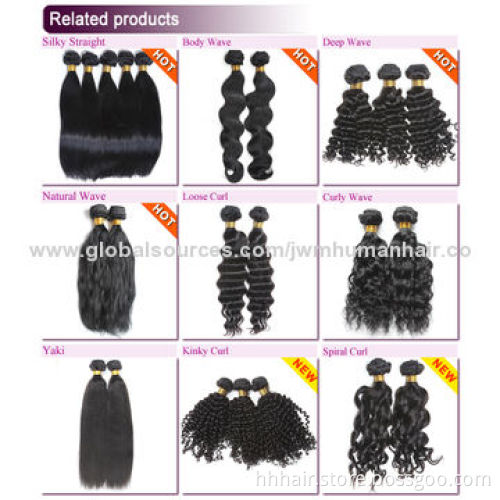 Double Weft Hair Weaves, Made of Mongolian Tangle Free Human HairNew